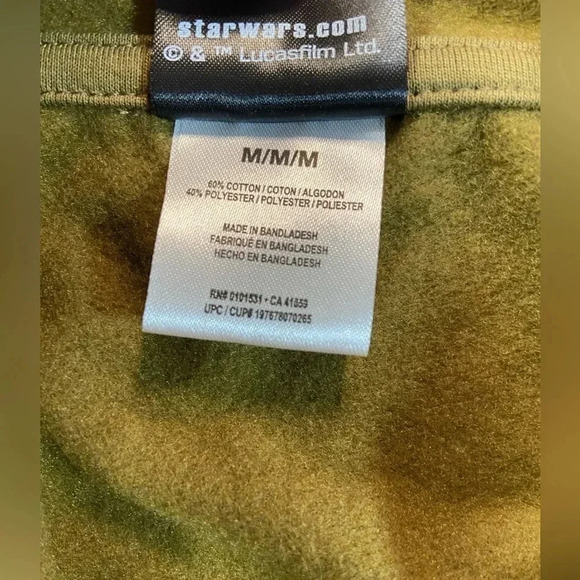 Star Wars - The Mandalorian - Medium Green Hoodie / Sweater - BNWT ✨ - Picture 14 of 15